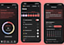 design an ios app on figma UI UX